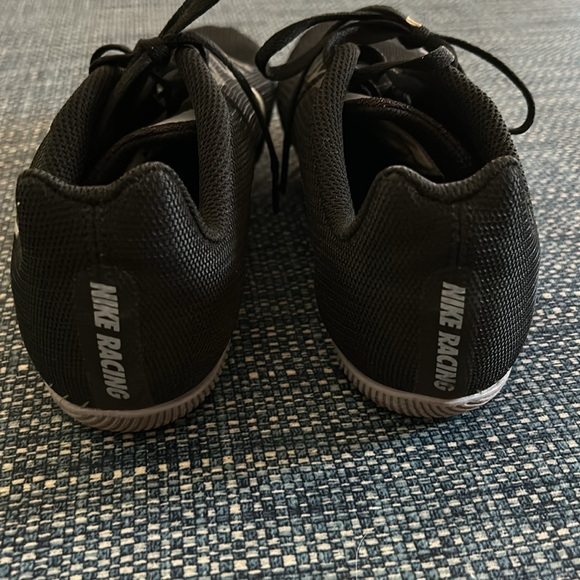 Nike Zoom Rival M Track and Field Shoes Black Lace Up Men's size US 9.5 - Picture 3 of 7